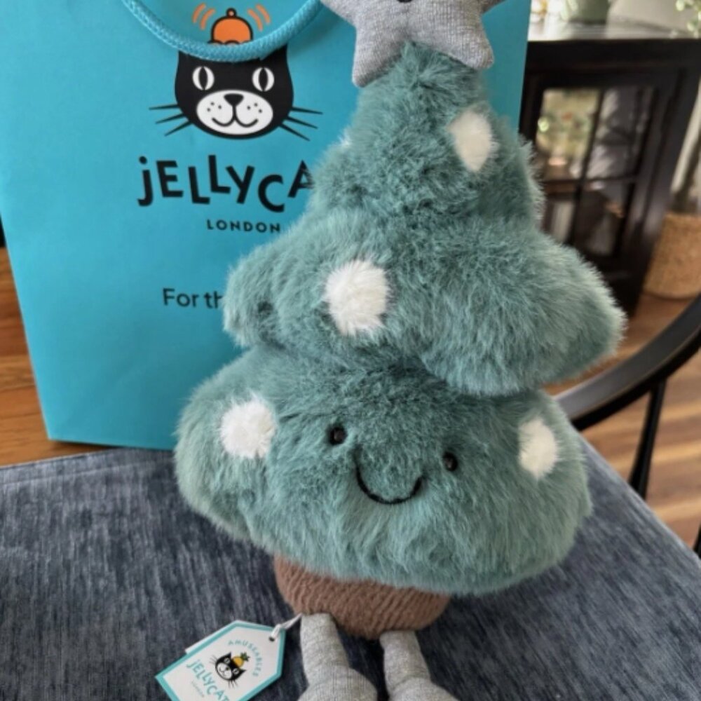 Jellycat Green Christmas Tree Stuffed Animal
